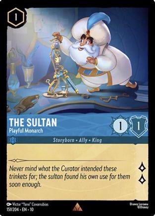 The Sultan - Playful Monarch (10-151) (Cold Foil)