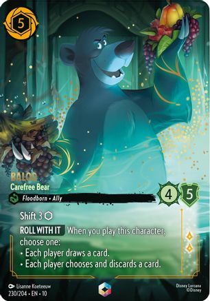 Baloo - Carefree Bear (Enchanted) (10-230) (Holofoil)