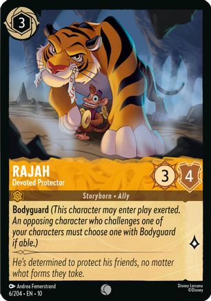 Rajah - Devoted Protector (10-006) (Cold Foil)