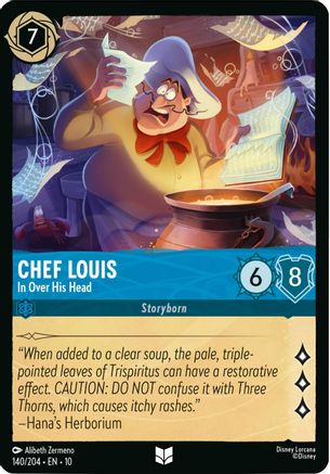 Chef Louis - In Over His Head (10-140)