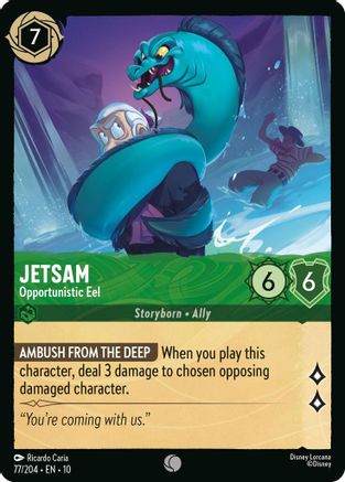 Jetsam - Opportunistic Eel (10-077) (Cold Foil)