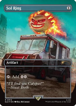 Sol Ring (0912) (Rainbow Foil) (SLD-912)