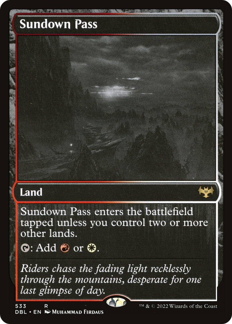 Sundown Pass (DBL-533) (Foil)