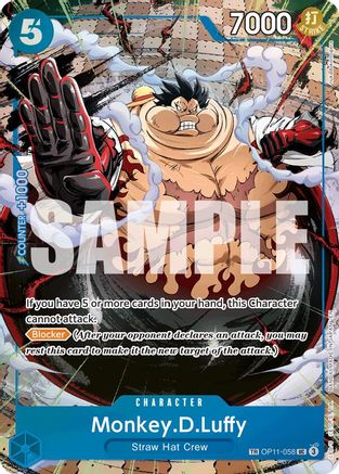 Monkey.D.Luffy - OP11-058 (TR) (OP11-058) (Foil)