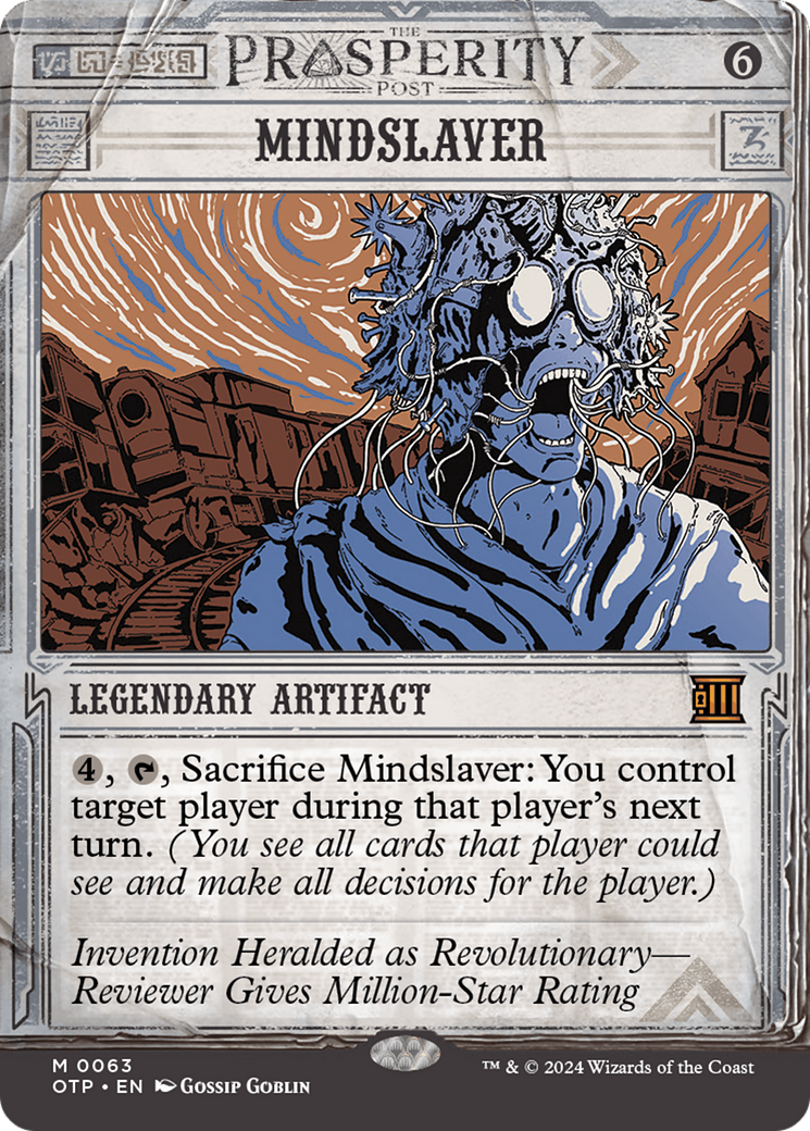Mindslaver (OTP-063) (Showcase) (Borderless) (Foil)