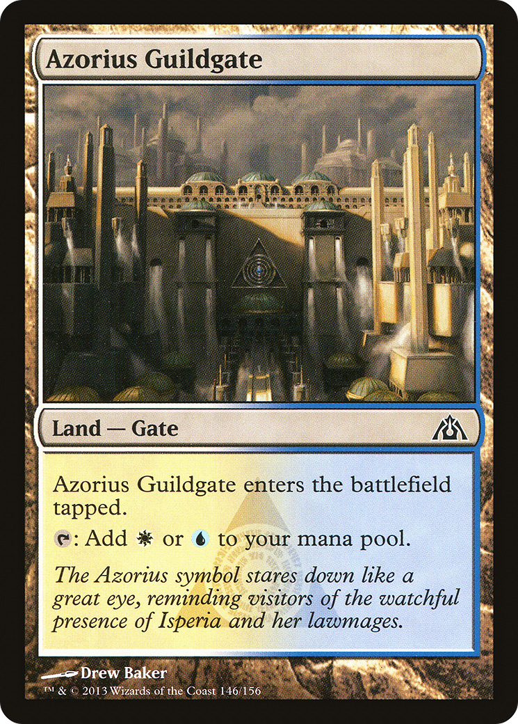 Azorius Guildgate (DGM-146) (Foil)