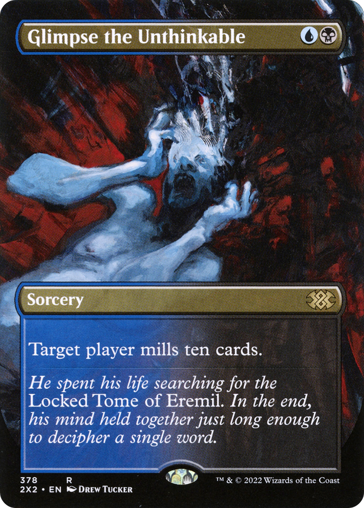 Glimpse the Unthinkable (2X2-378) (Borderless) (Foil)