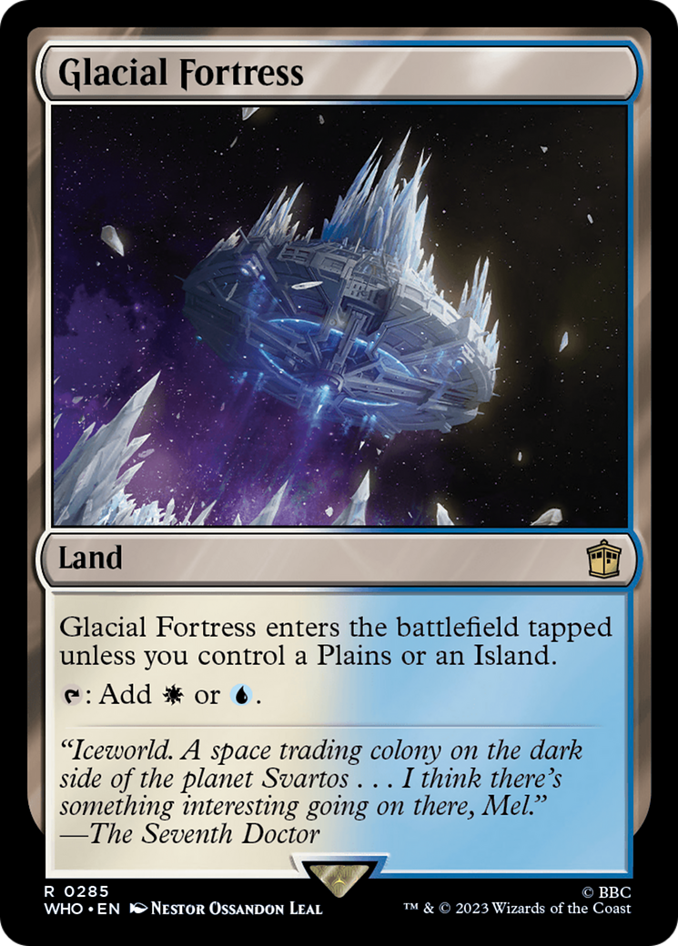 Glacial Fortress (WHO-285) (Foil)