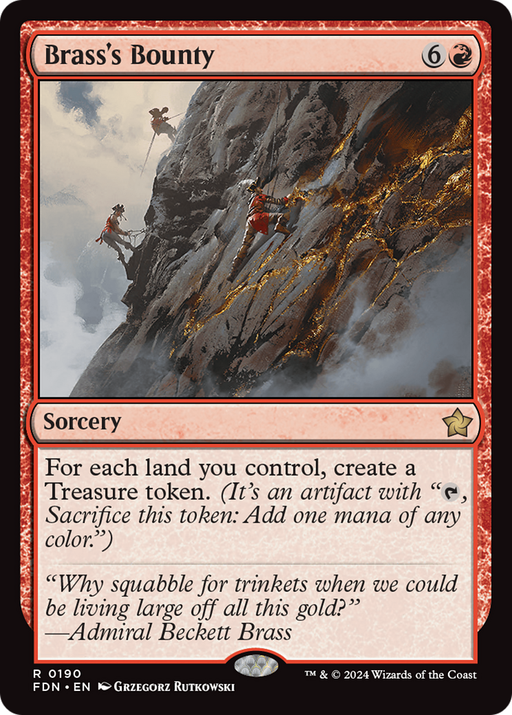 Brass's Bounty (FDN-190) (Foil)