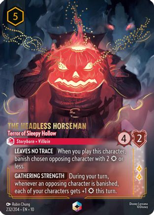 The Headless Horseman - Terror of Sleepy Hollow (Enchanted) (10-232) (Holofoil)