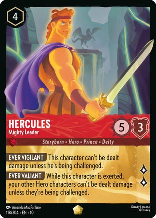 Hercules - Mighty Leader (10-118)
