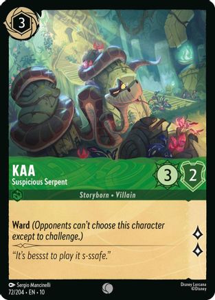 Kaa - Suspicious Serpent (10-072)