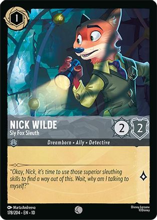 Nick Wilde - Sly Fox Sleuth (10-178)