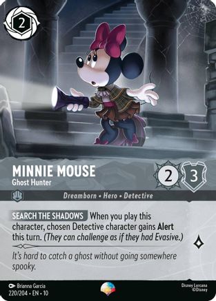 Minnie Mouse - Ghost Hunter (Epic) (10-220) (Holofoil)