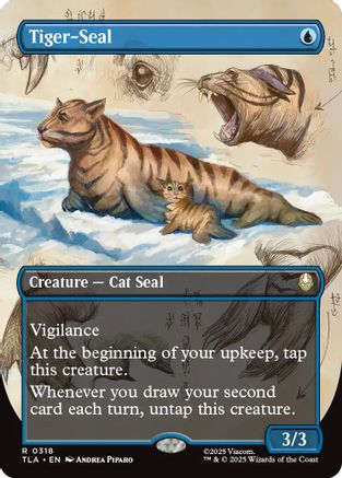 Tiger-Seal (Borderless) (TLA-318) (Foil)