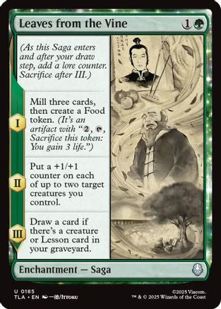 Leaves from the Vine (TLA-185) (Foil)