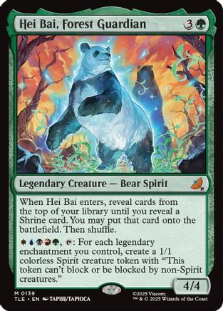 Hei Bai, Forest Guardian (TLE-139)