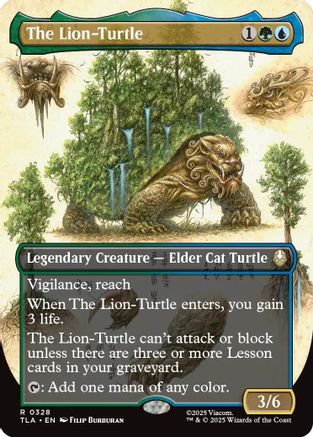 The Lion-Turtle (Borderless) (TLA-328)
