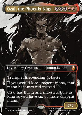 Ozai, the Phoenix King (0311) (Borderless) (TLA-311)
