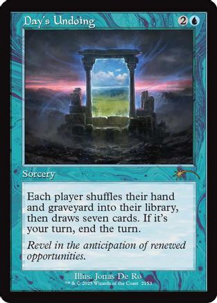 Day's Undoing (Retro Frame) (SLD-2153)
