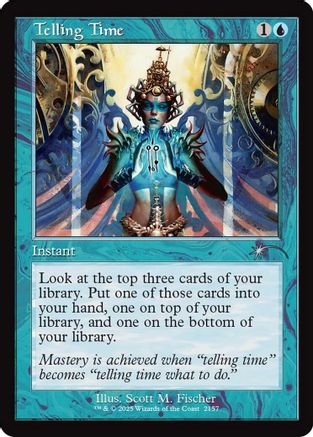 Telling Time (Retro Frame) (SLD-2157)