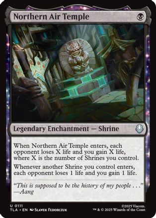 Northern Air Temple (TLA-111) (Foil)
