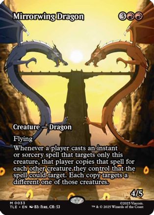 Mirrorwing Dragon (Borderless) (TLE-033)