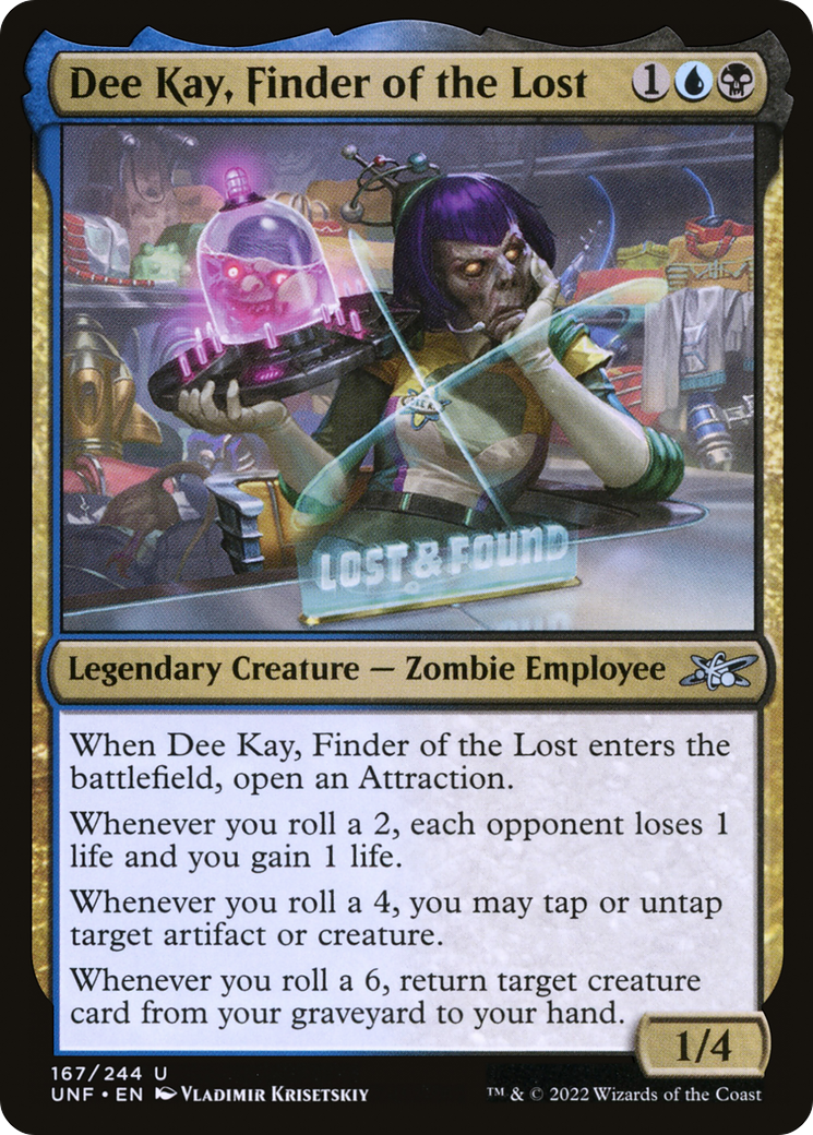 Dee Kay, Finder of the Lost (UNF-167)