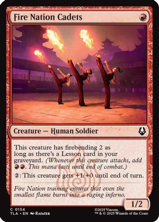 Fire Nation Cadets (TLA-134) (Foil)