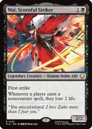 Mai, Scornful Striker (TLA-109) (Foil)