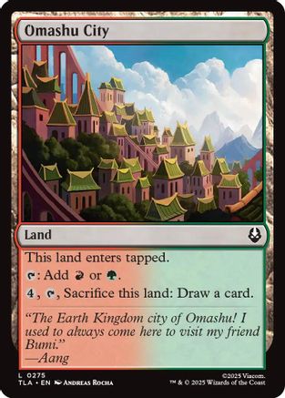 Omashu City (TLA-275) (Foil)