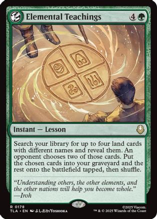 Elemental Teachings (TLA-178)