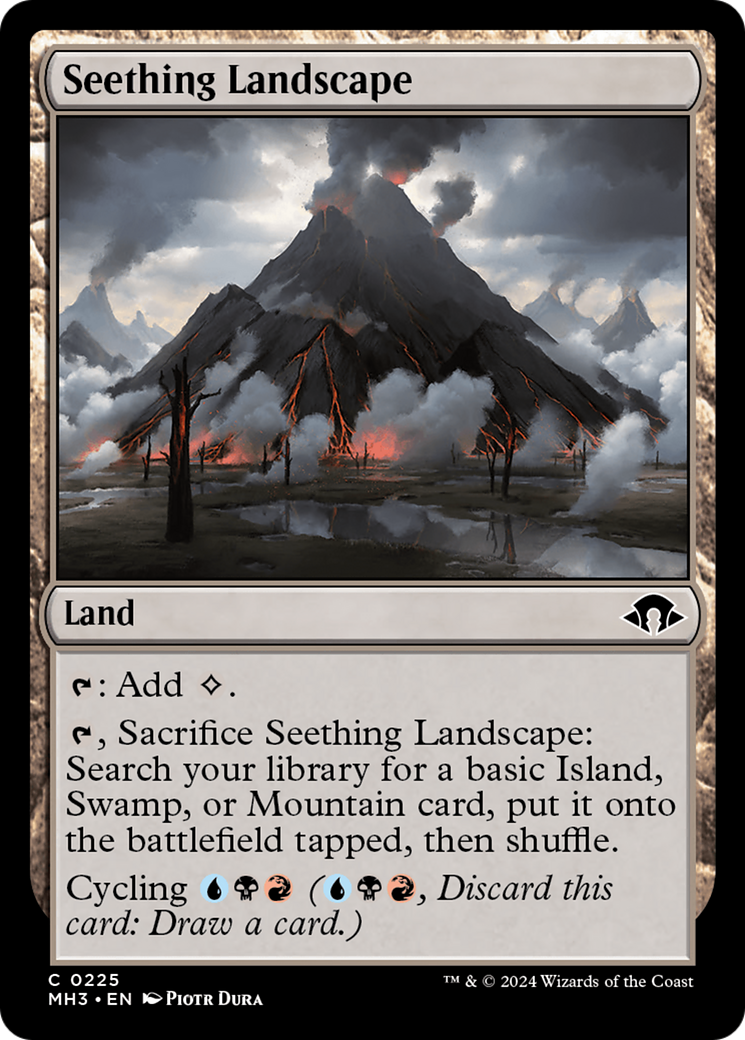 Seething Landscape (MH3-225) (Foil)