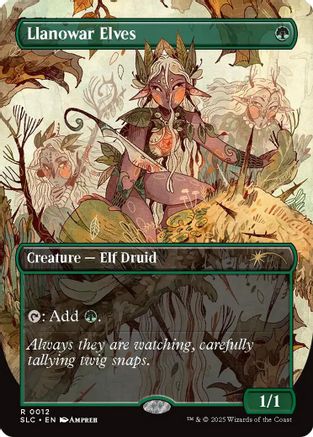 Llanowar Elves (SLC-012) (Foil)