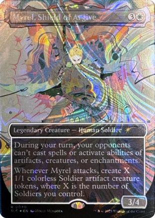 Myrel, Shield of Argive (Halo Foil) (SLC-040)