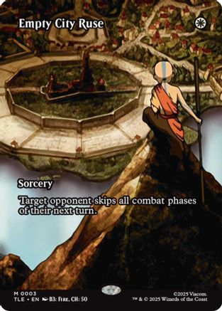 Empty City Ruse (Borderless) (TLE-003) (Foil)