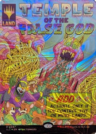 Temple of the False God (Halo Foil) (SLC-047)