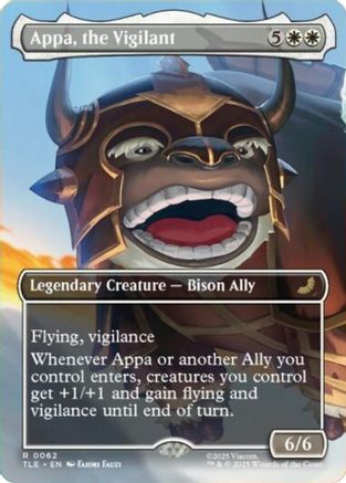 Appa, the Vigilant (Borderless) (TLE-062)