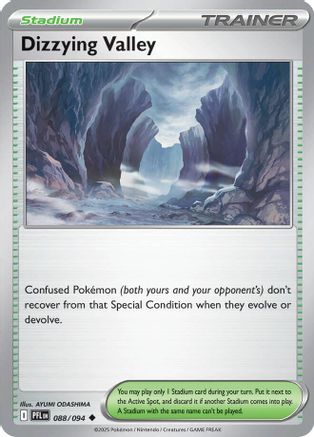 Dizzying Valley (PFL-088) (Reverse Holofoil)