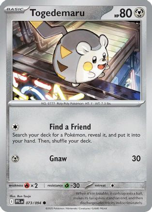 Togedemaru (PFL-073) (Reverse Holofoil)