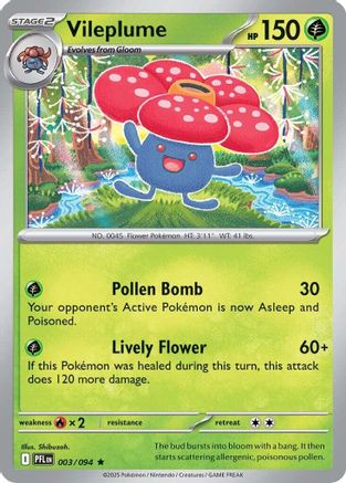 Vileplume (PFL-003) (Holofoil)