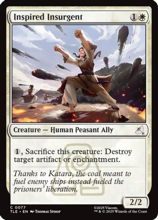 Inspired Insurgent (TLE-077) (Foil)