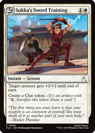 Sokka's Sword Training (TLE-084)