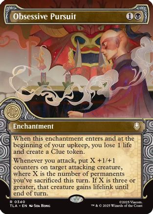 Obsessive Pursuit (Showcase) (TLA-340) (Foil)