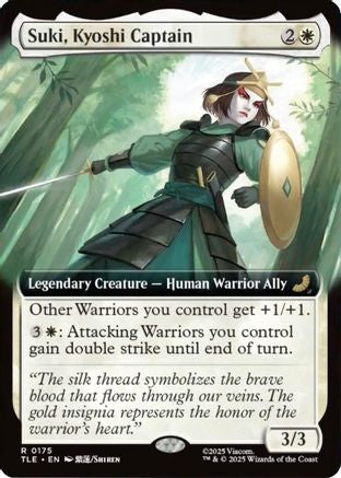 Suki, Kyoshi Captain (Extended Art) (TLE-175)