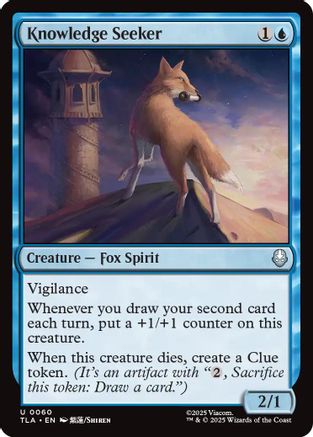 Knowledge Seeker (TLA-060) (Foil)