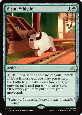 Bison Whistle (TLE-131) (Foil)