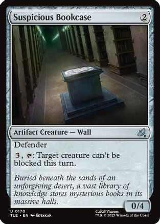 Suspicious Bookcase (TLE-170) (Foil)