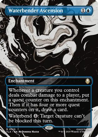Waterbender Ascension (Borderless) (TLA-310) (Foil)