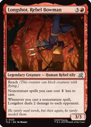 Longshot, Rebel Bowman (TLE-120) (Foil)